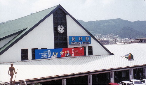 3代目駅舎（1992年8月）
