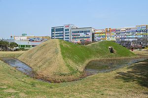 朝鮮半島南部の前方後円形墳