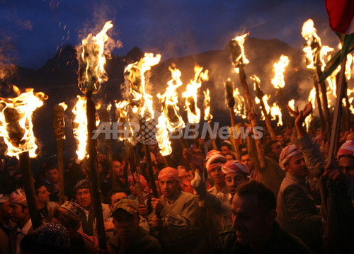 ゾロアスター教に由来、クルドの新年の祝祭